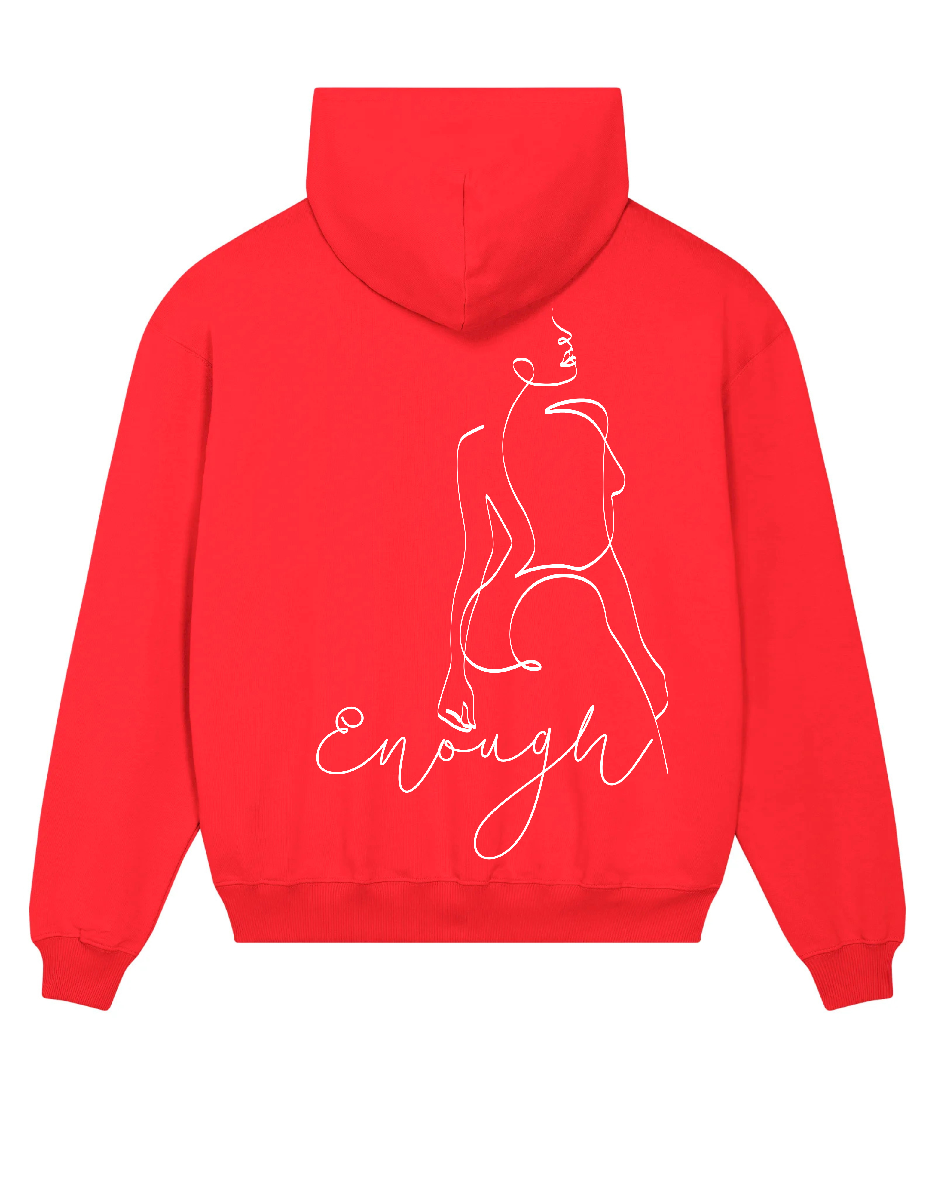 Loungewear I Am Enough Organic Unisex Hoodie