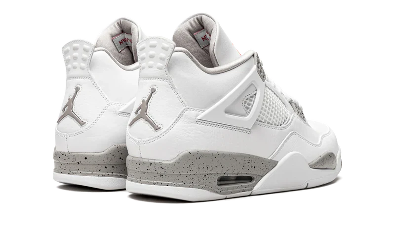 Nike Air Jordan 4 Retro White Oreo Leather