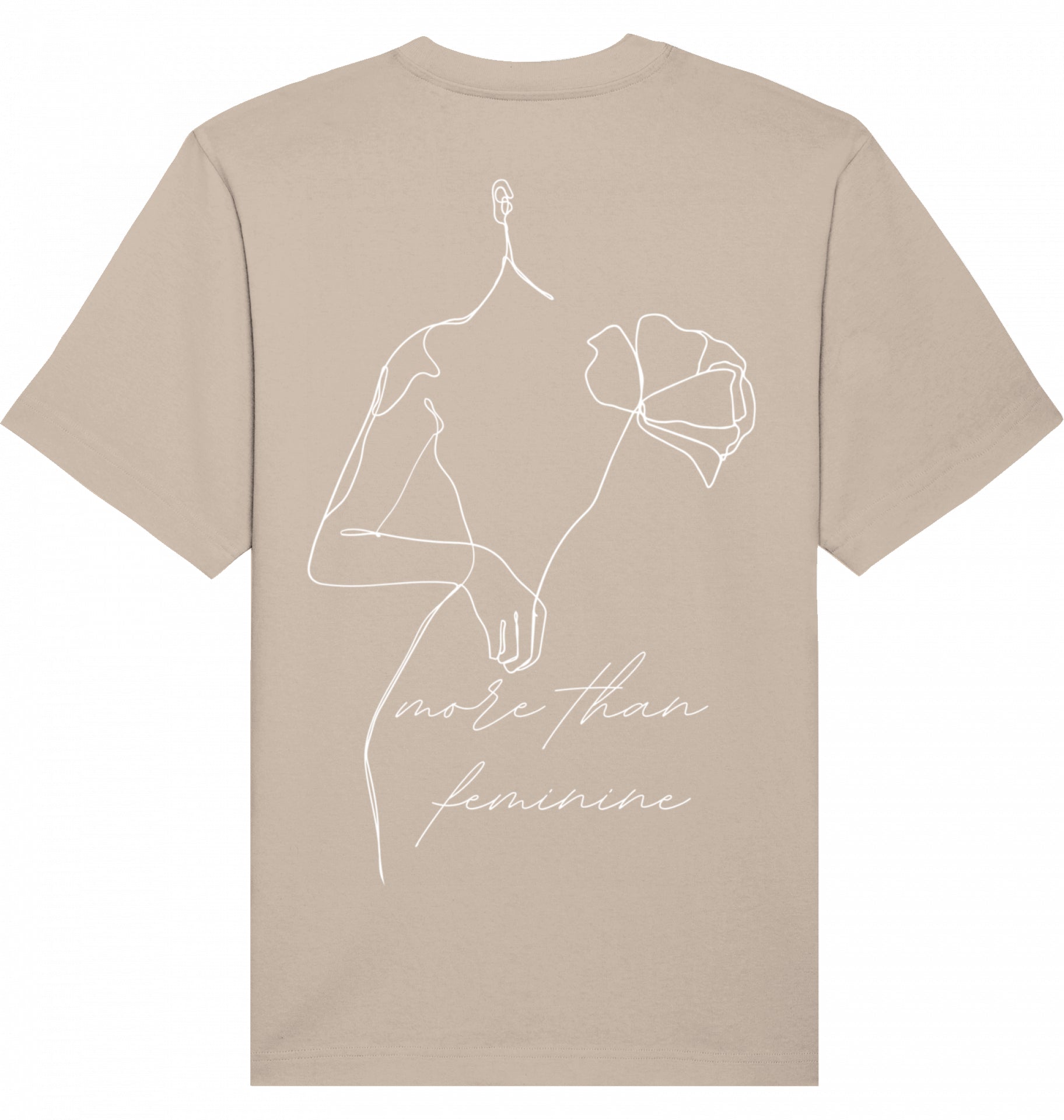 Loungewear More Than Feminine Organic Unisex T-Shirt