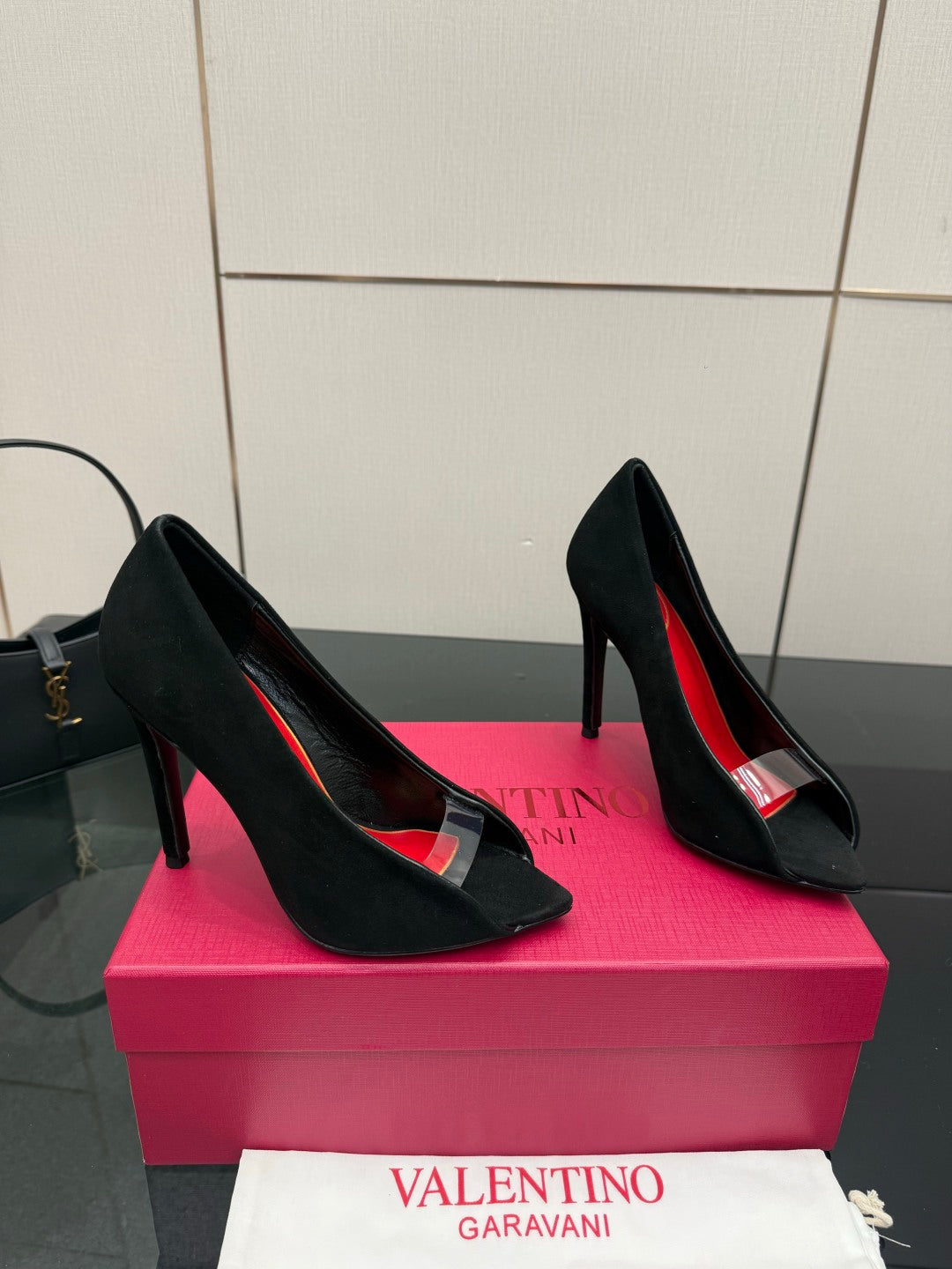 VT 26s High Heel Sandals 110 Suede Leather 725470