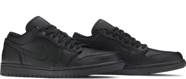 Nike Air Jordan 1 Low Triple Black Cowhide