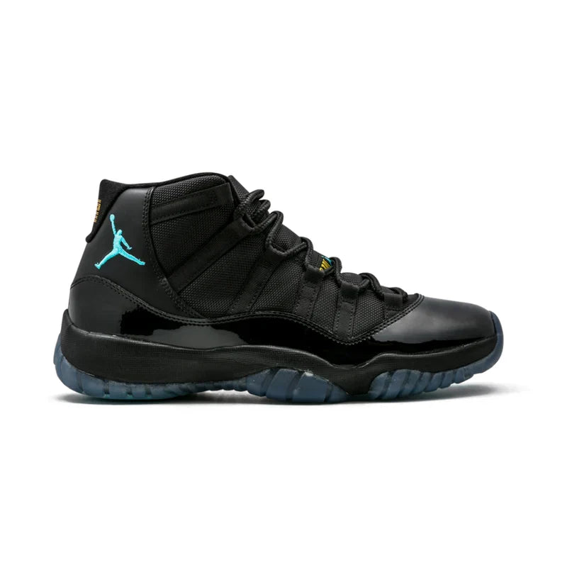 Nike Air Jordan 11 Retro Gamma Blue Black Patent Leather Mesh