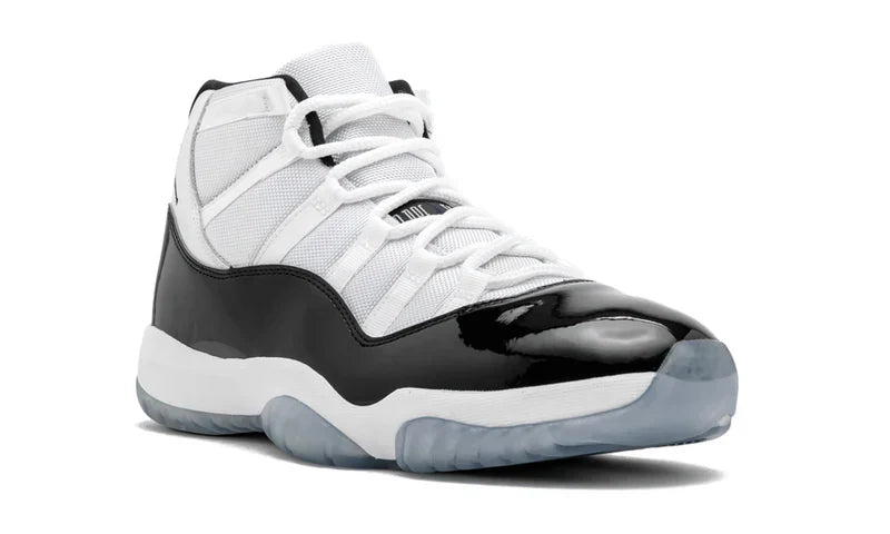 Nike Air Jordan 11 Concord White Black Patent Leather
