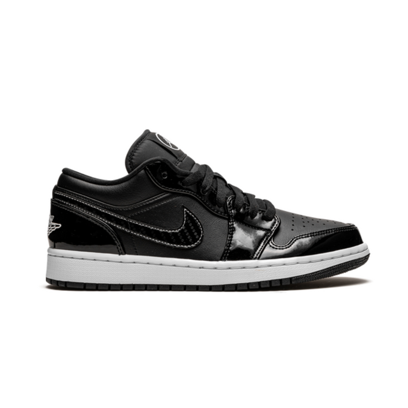 Nike Air Jordan 1 Black Patent Leather Cowhide 02