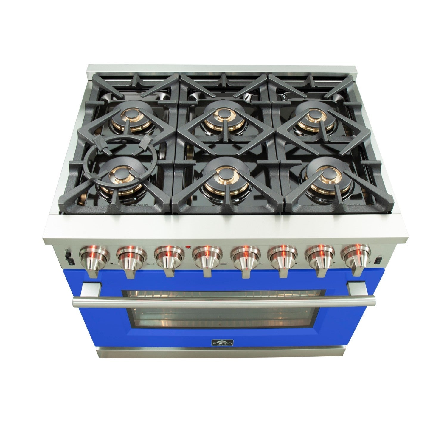 Forno FFSGS6187-36 36″ Capriasca Gas Range with Electric Oven