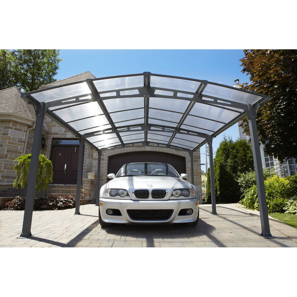 Gazebo Penguin Acay Carport with Gutter