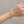 F BRACELET PINK GOLD DIAMOND CUFF