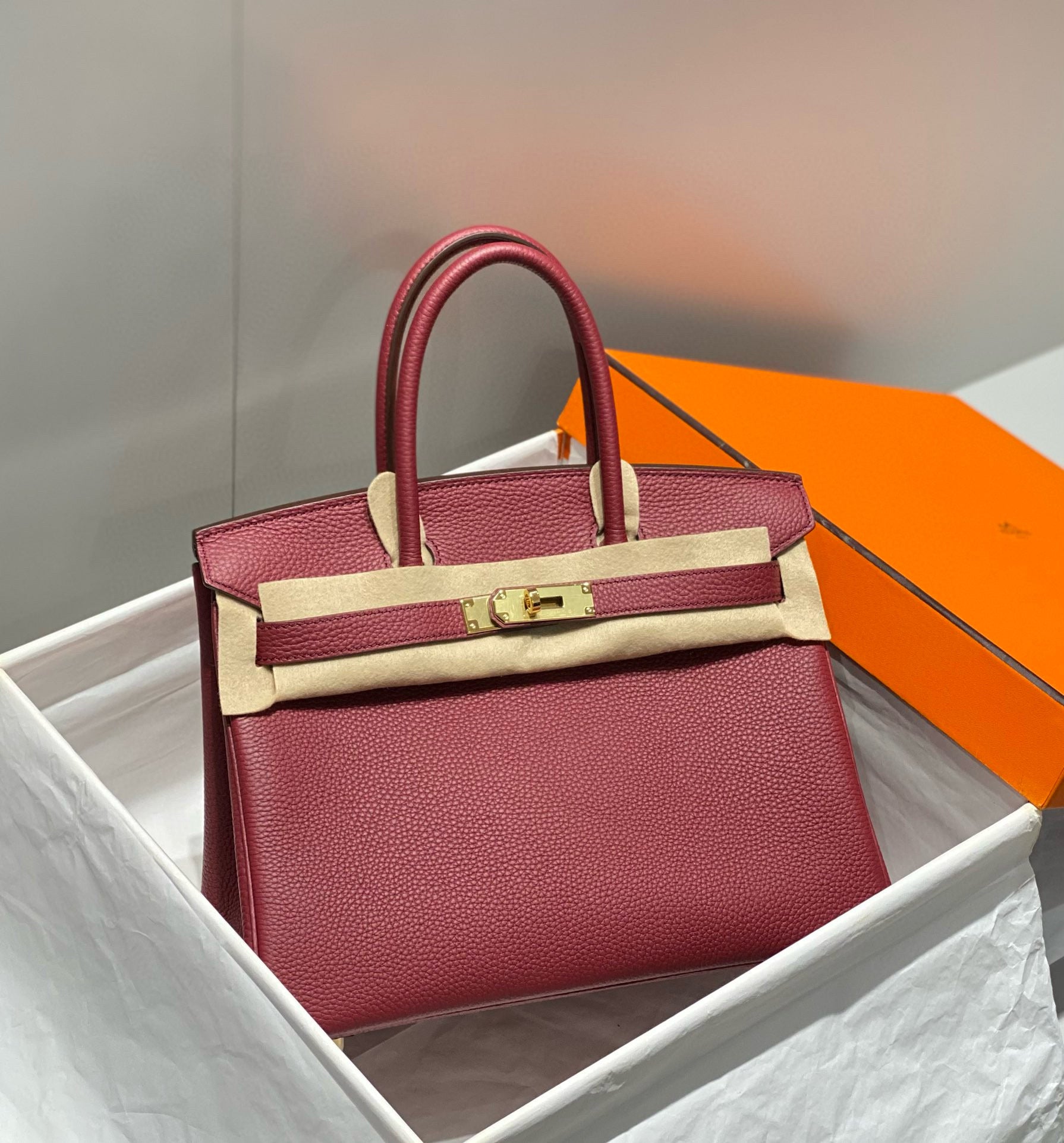HM BIRKIN 25CM TOGO LEATHER GOLD HARDWARE