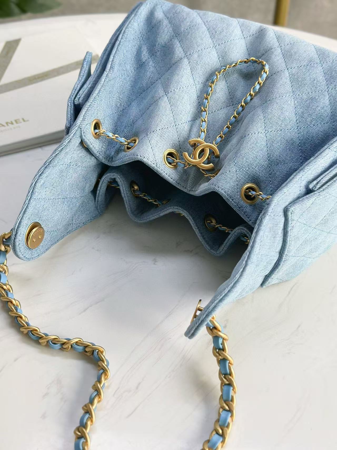 CC 25C Hobo Bag 30cm Denim