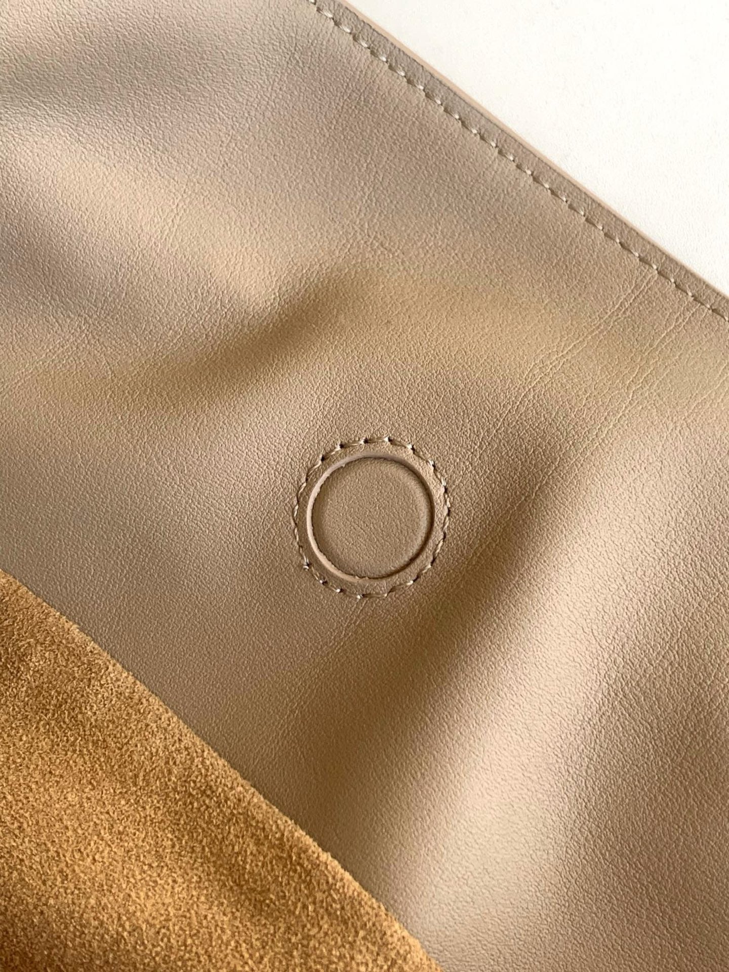 Loewe 2026 Flamenco Clutch 30cm Beige Nappa Cow Leather