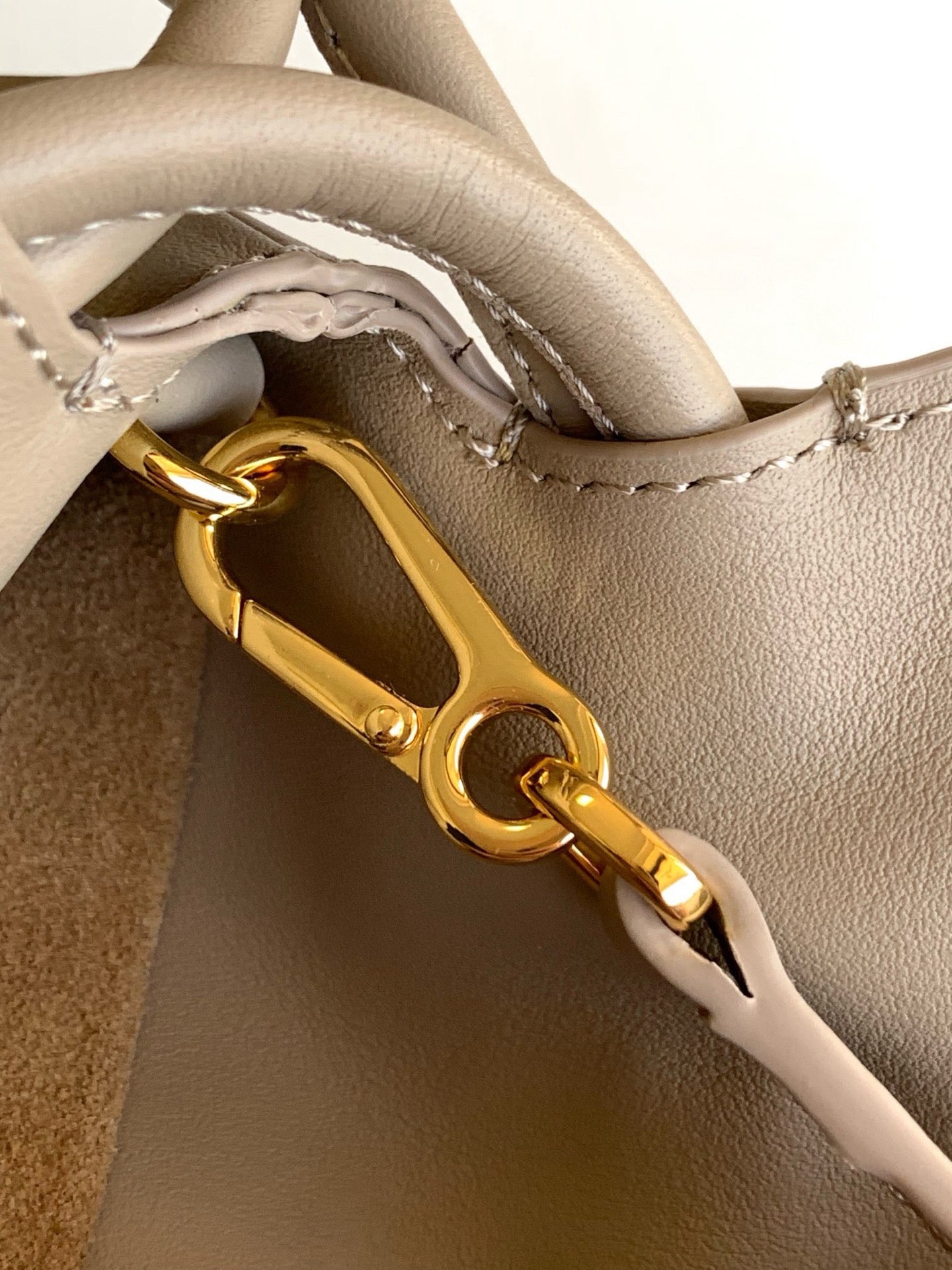 Loewe 2026 Flamenco Clutch 30cm Beige Nappa Cow Leather
