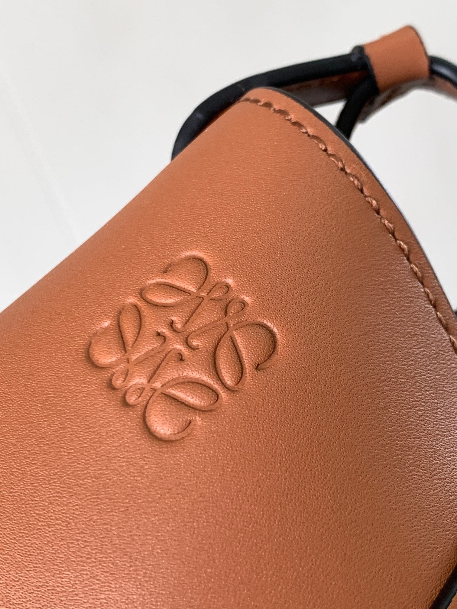 Loewe 2026 Gate Dual Bag 28cm Brown Calfskin