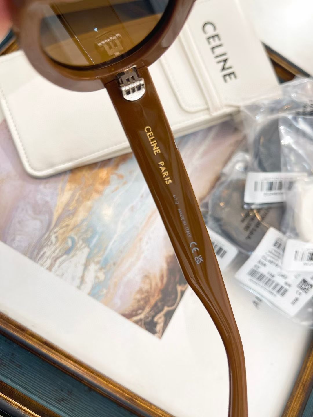 Celine 2026 Sunglasses Brown Acetate