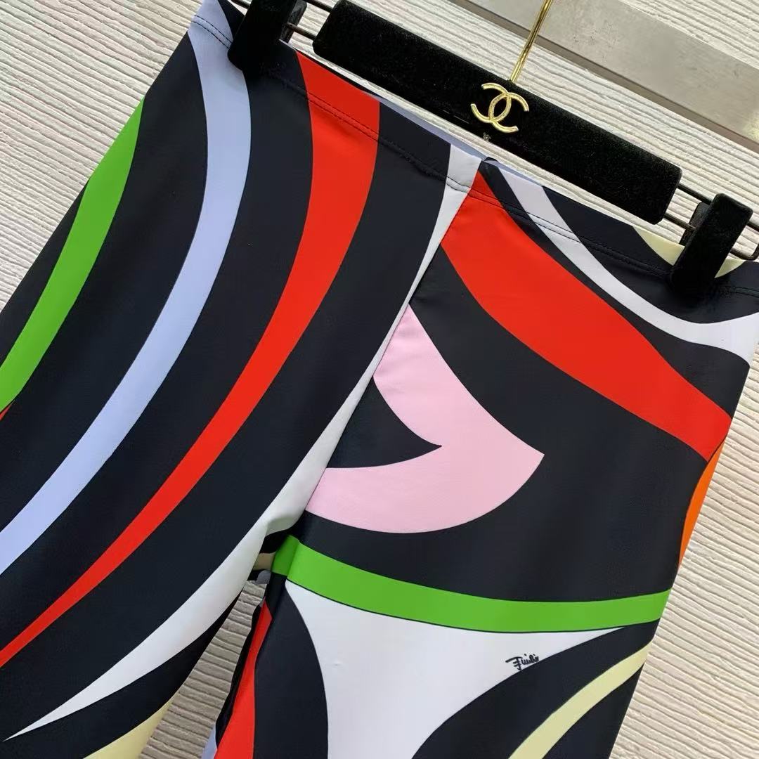 Pucci 2026 Two-piece Tracksuit Multi-colored Cotton