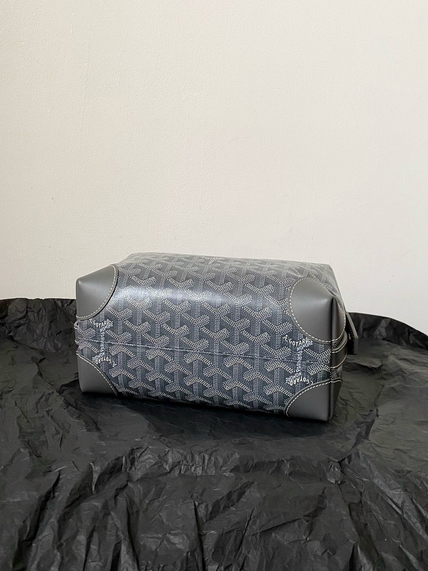 Goyard 2026 Goyard Boeing Toiletry Bag Grey Goyardine Canvas