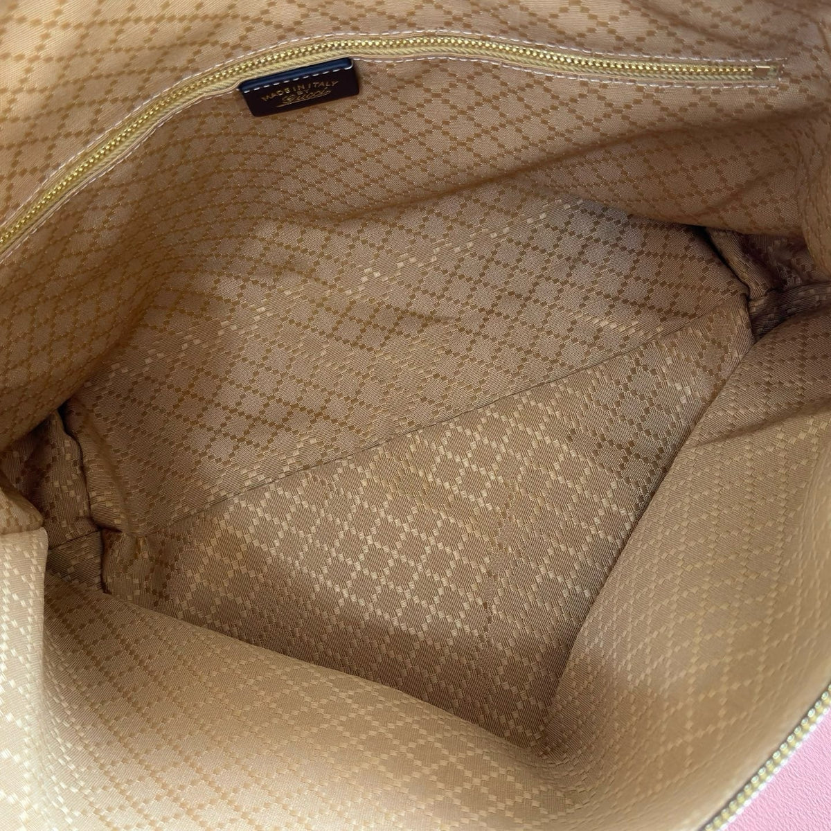 Gucci 2026 Brera Bag 33cm Beige Monogram Canvas