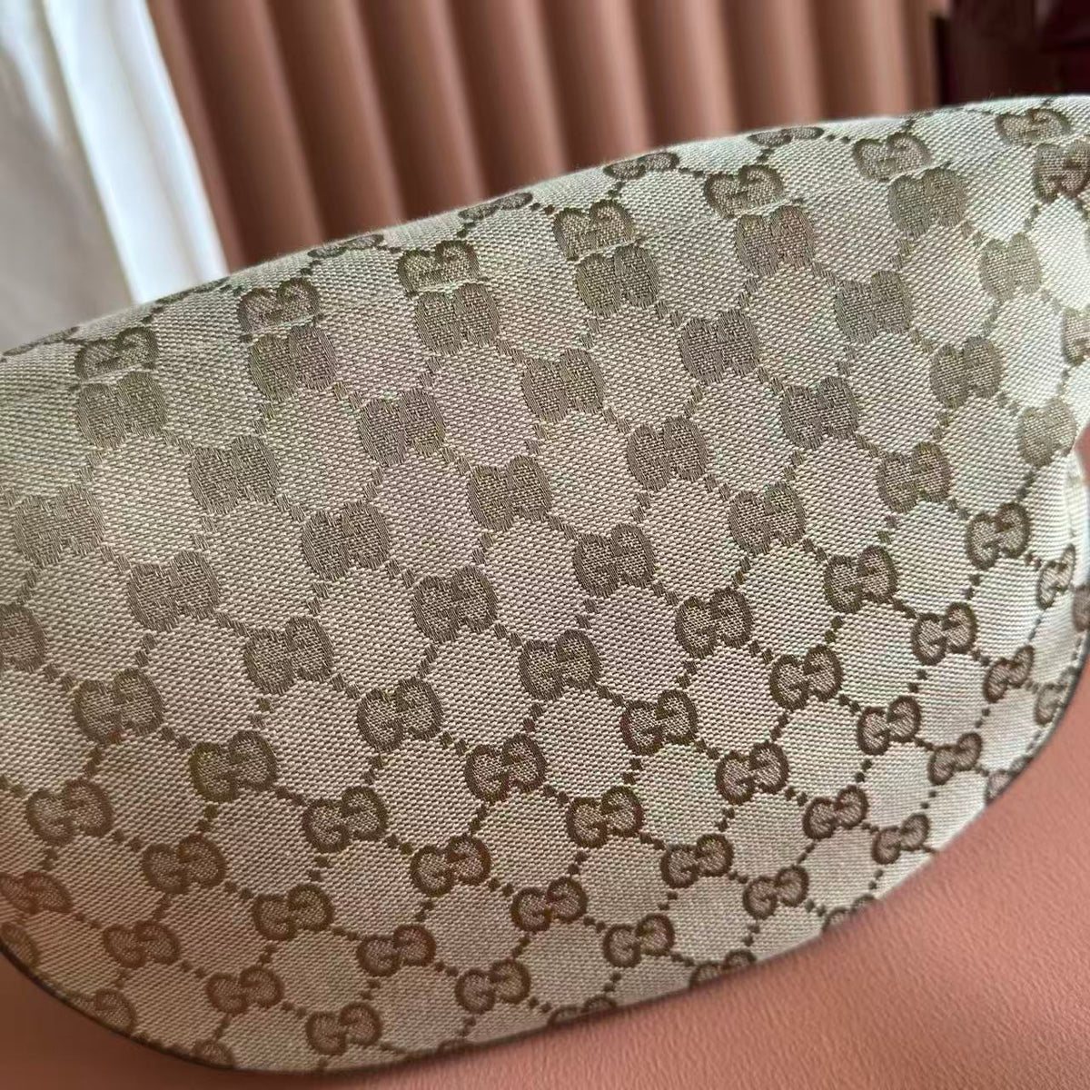 Gucci 2026 Bumbag 30cm Beige Canvas Leather