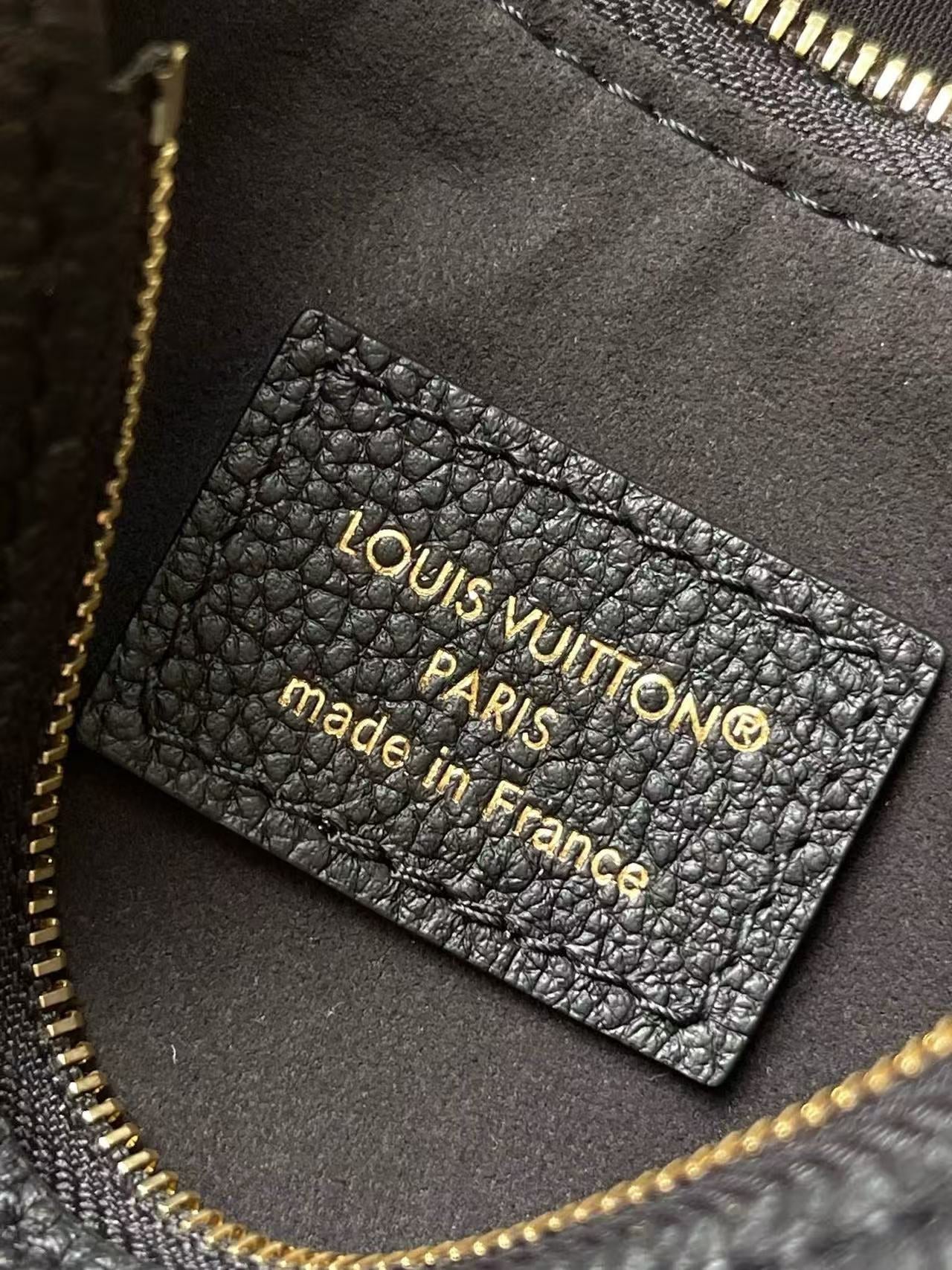LV 2026 Nano Boulogne Bag 19cm Black Cowhide