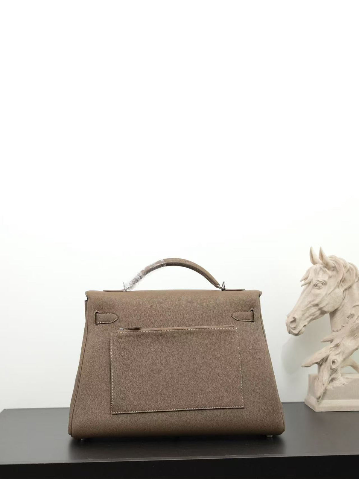 Hermes 2026 Kelly Bag 42cm Etoupe Togo Leather