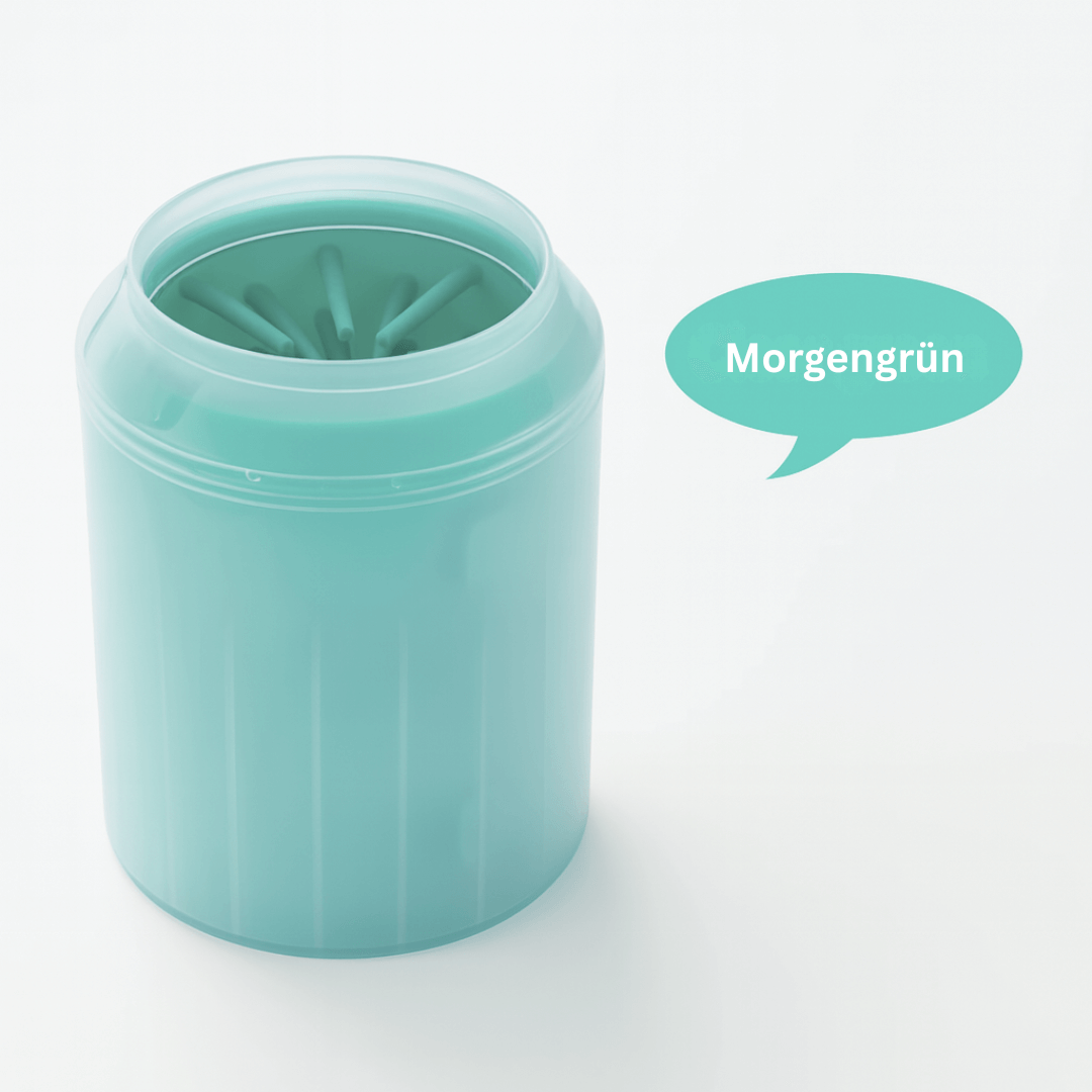 pfotenwaschbecher für hunde farbe gruen
