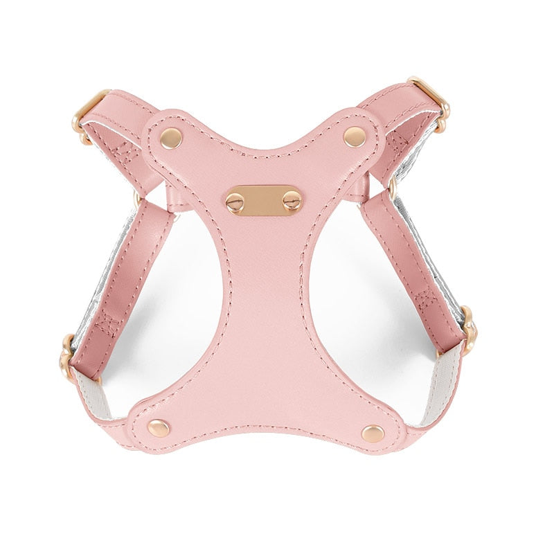 Harnais luxe cuir souple réglable