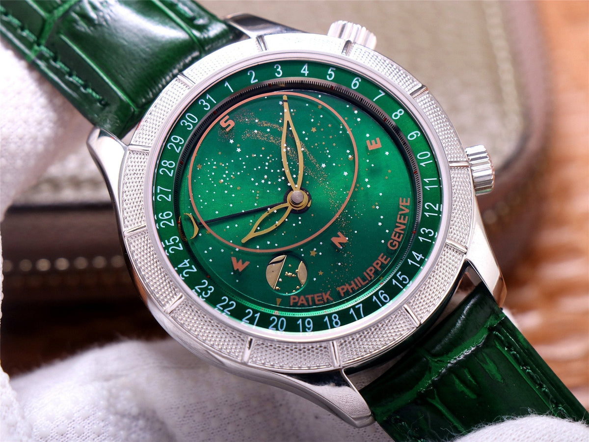 PATEK CELESTIAL GRAND COMPLICATIONS STEEL GREEN DIAL