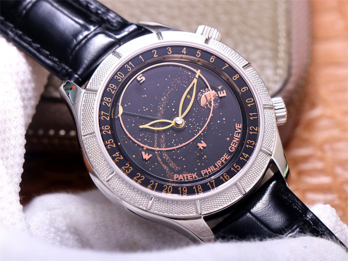 PATEK CELESTIAL GRAND COMPLICATIONS STEEL BLACK DIAL