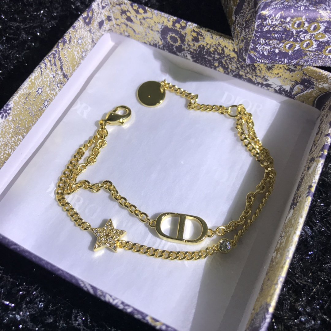 PETIT CD DOUBLE NECKLACE