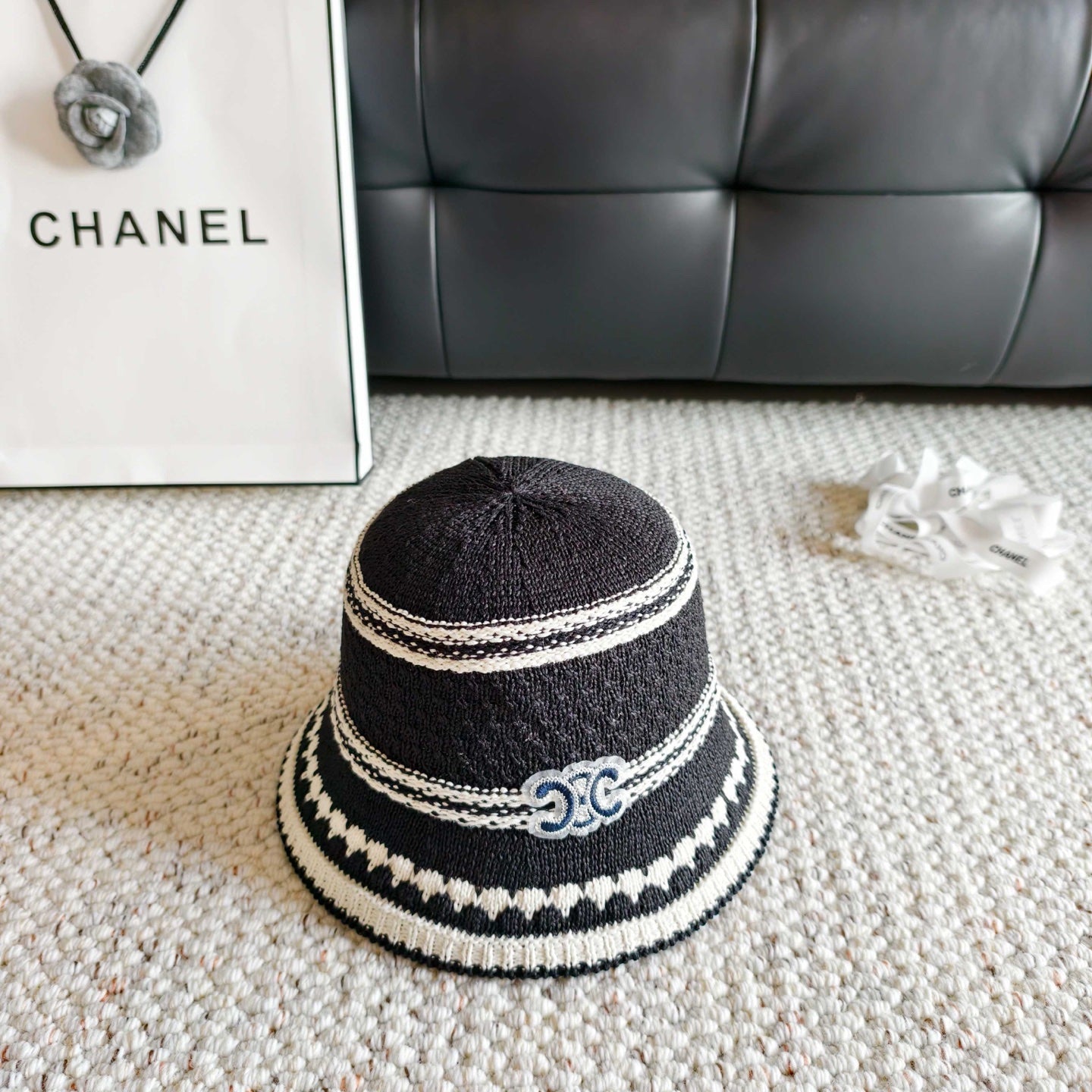 Celine Bucket Hat Wool 240675