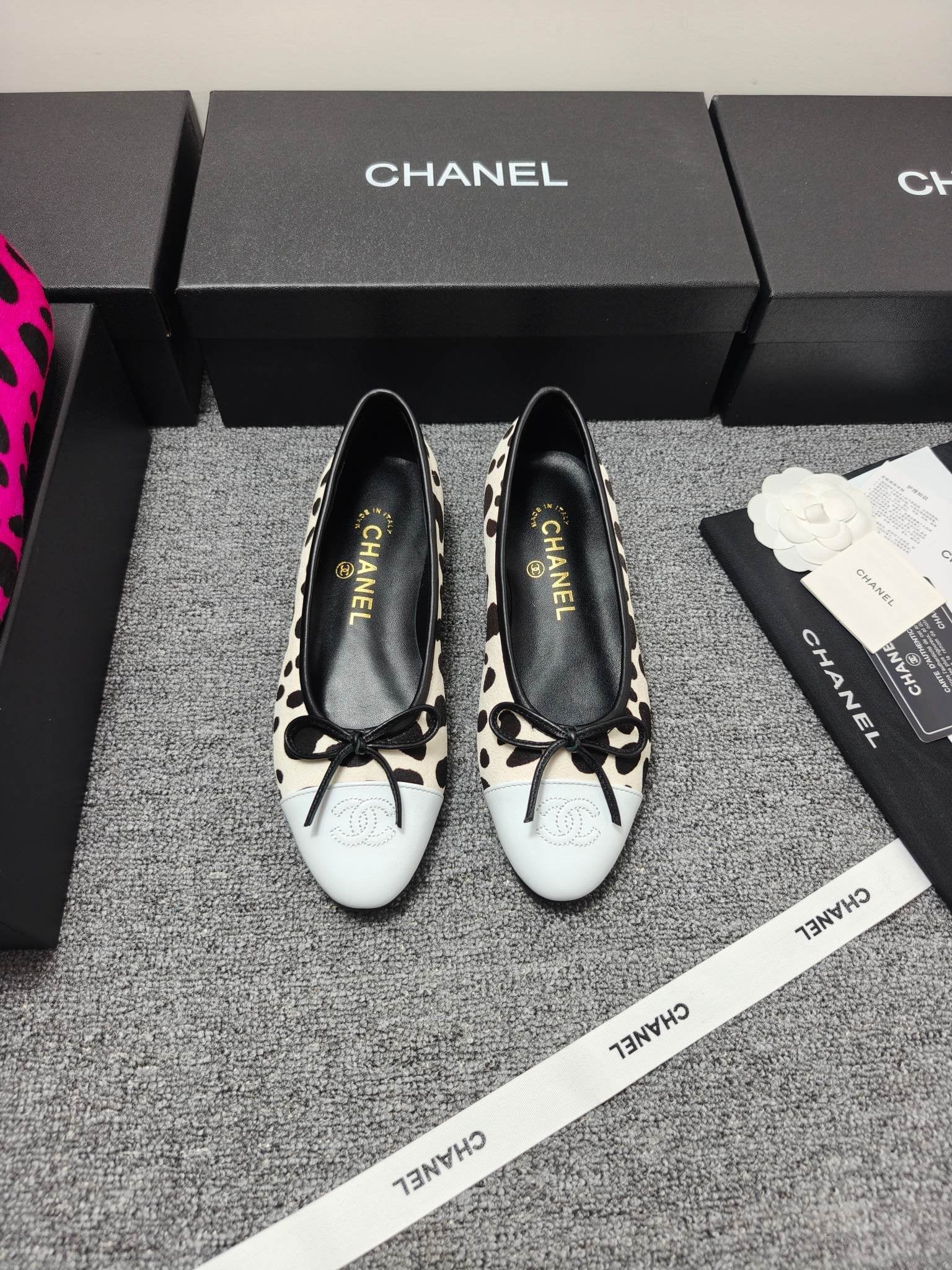 Chanel 2026 Ballet Flat Horsehair Sheepskin 855999