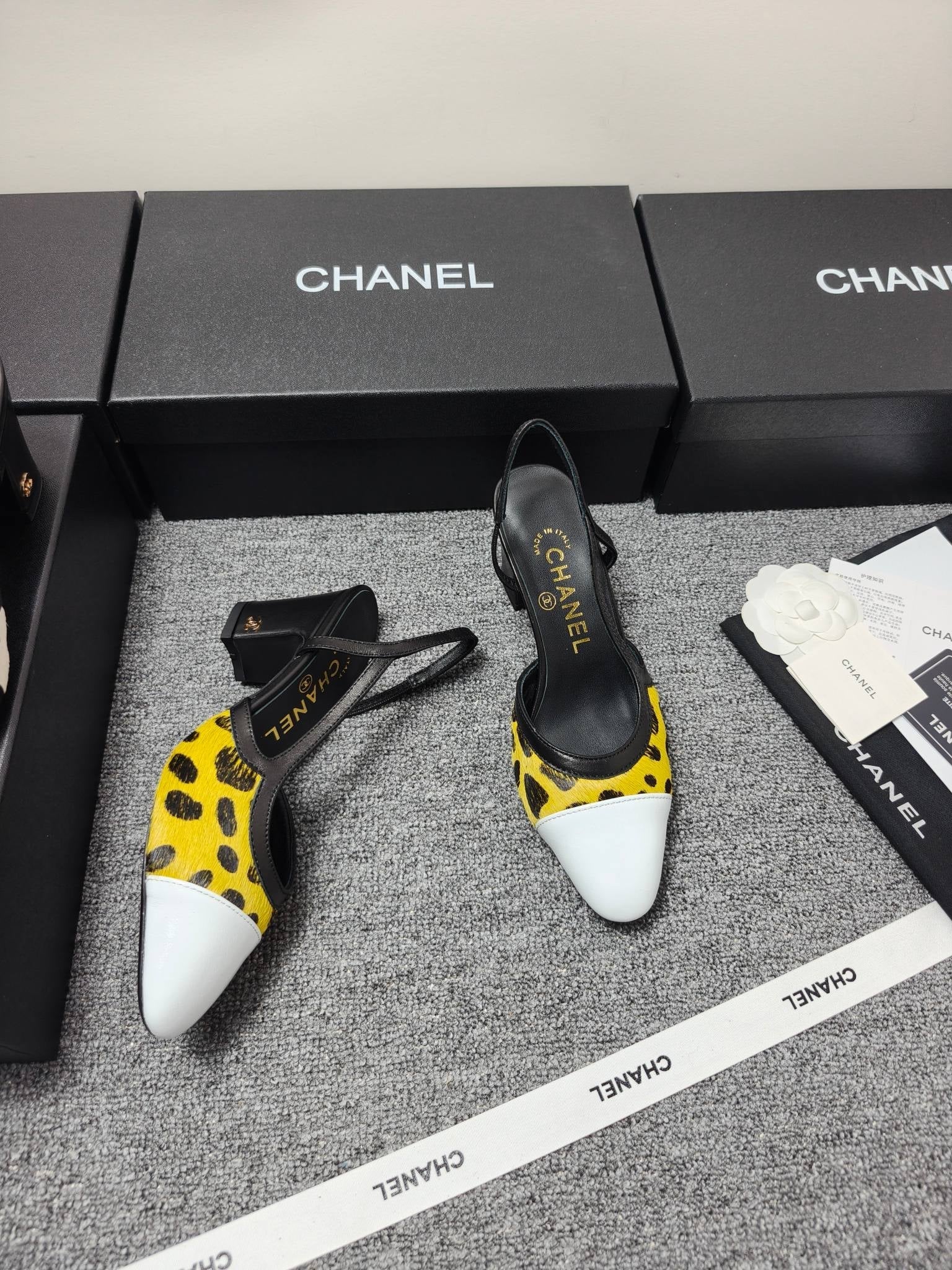 Chanel 2026 Slingback Horsehair Sheepskin 856006