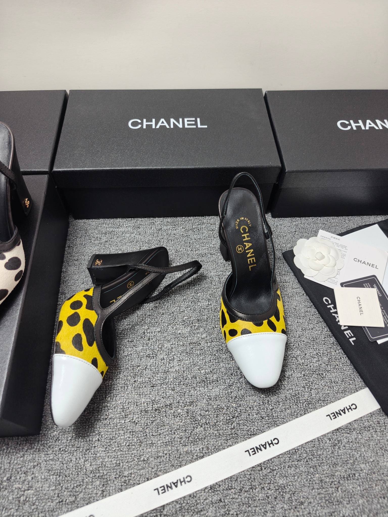 Chanel 2026 Slingback Horsehair Sheepskin 856006