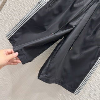 CD 25 Casual Suit Black White Polyester