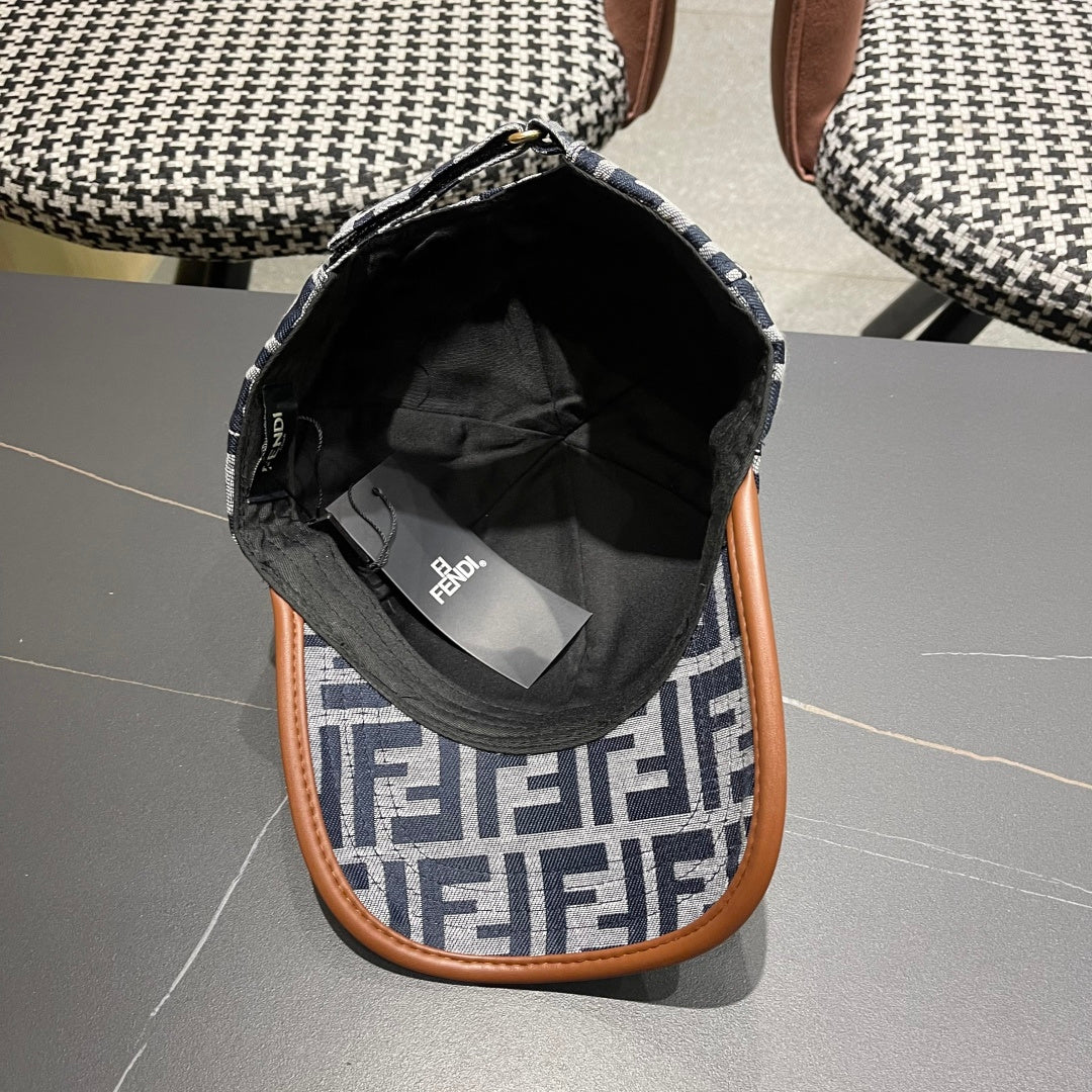 Fendi FF Motif Jacquard Baseball Cotton 196105