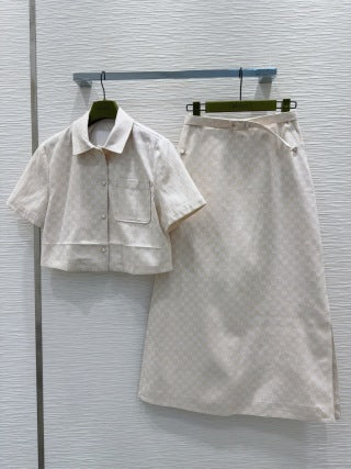 Gucci 25 Set Beige Cotton