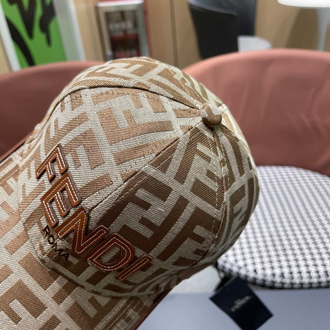 Fendi FF Motif Jacquard Baseball Cotton 196105