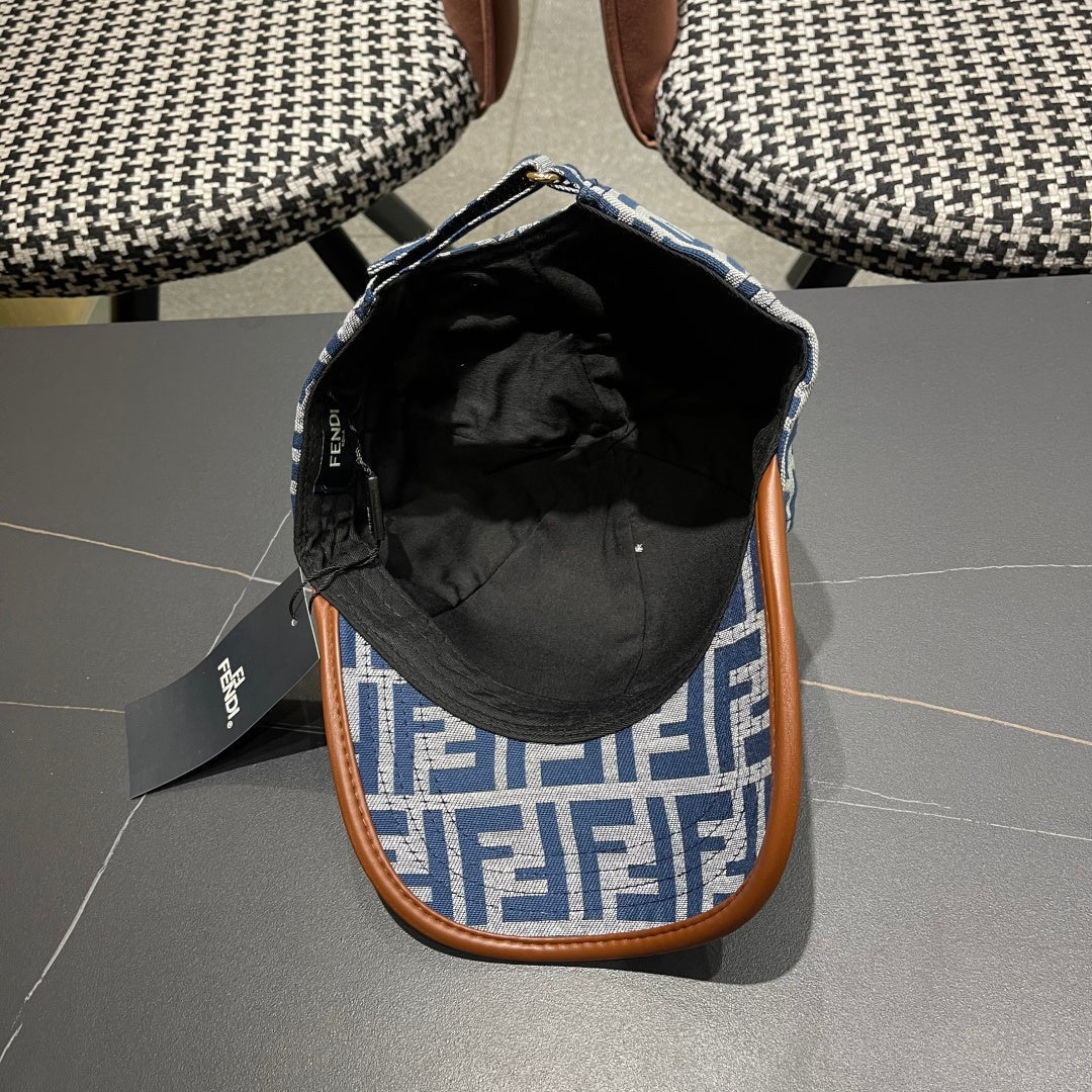 Fendi FF Motif Jacquard Baseball Cotton 196105