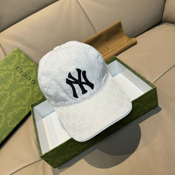Gucci x NY Denim Monogram Hat 211628