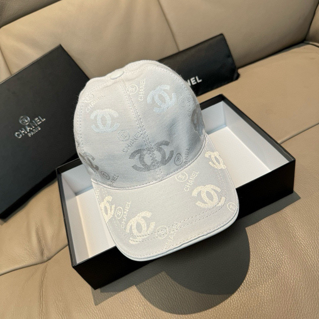 Chanel Double C Baseball Cap Cotton 323736
