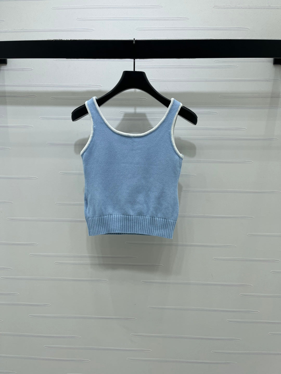Chanel 2026 Knit Vest With Bow Embellishment Wool