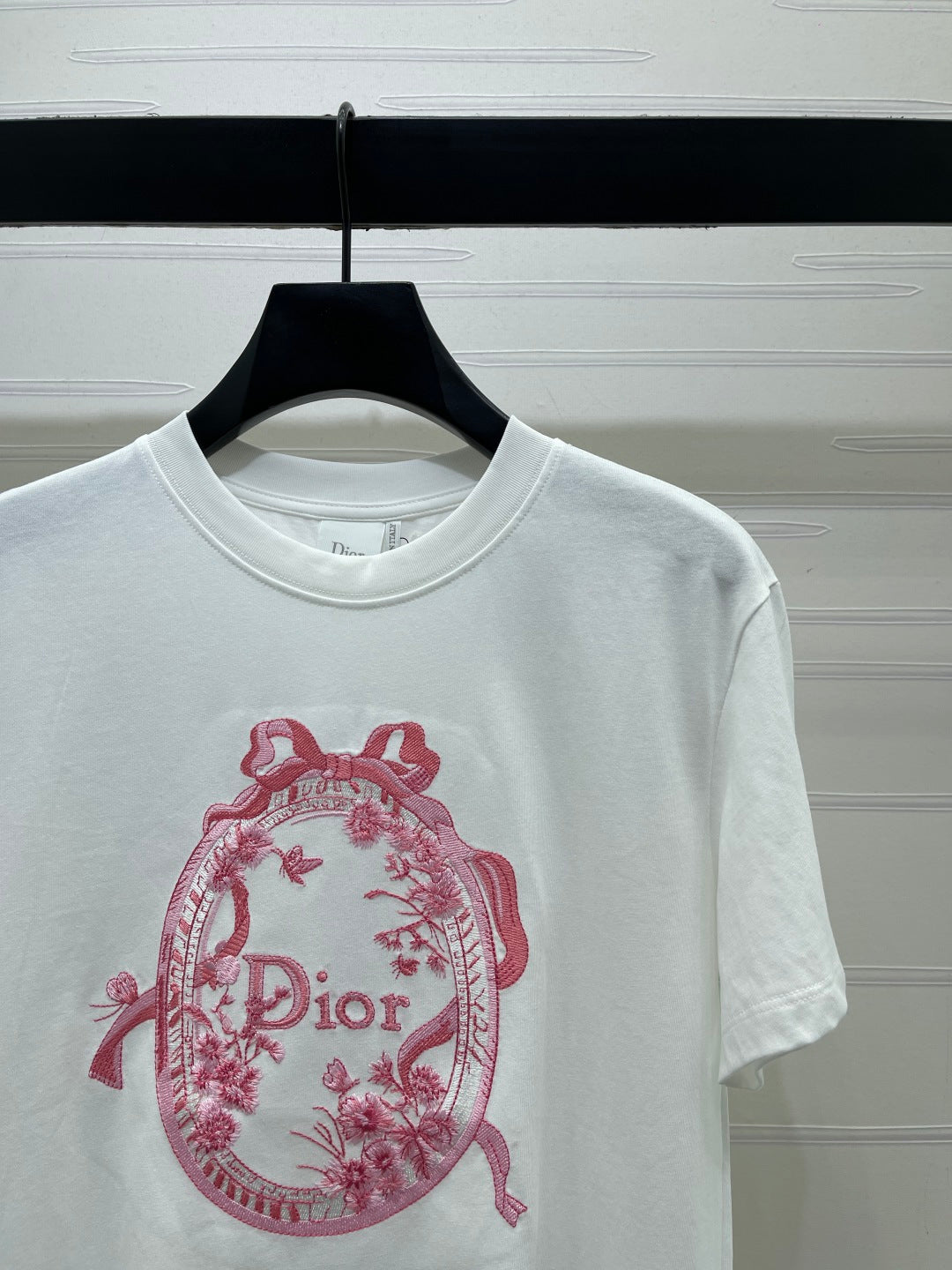 Dior 2026 Printed Short-sleeved T-shirt Cotton 392678