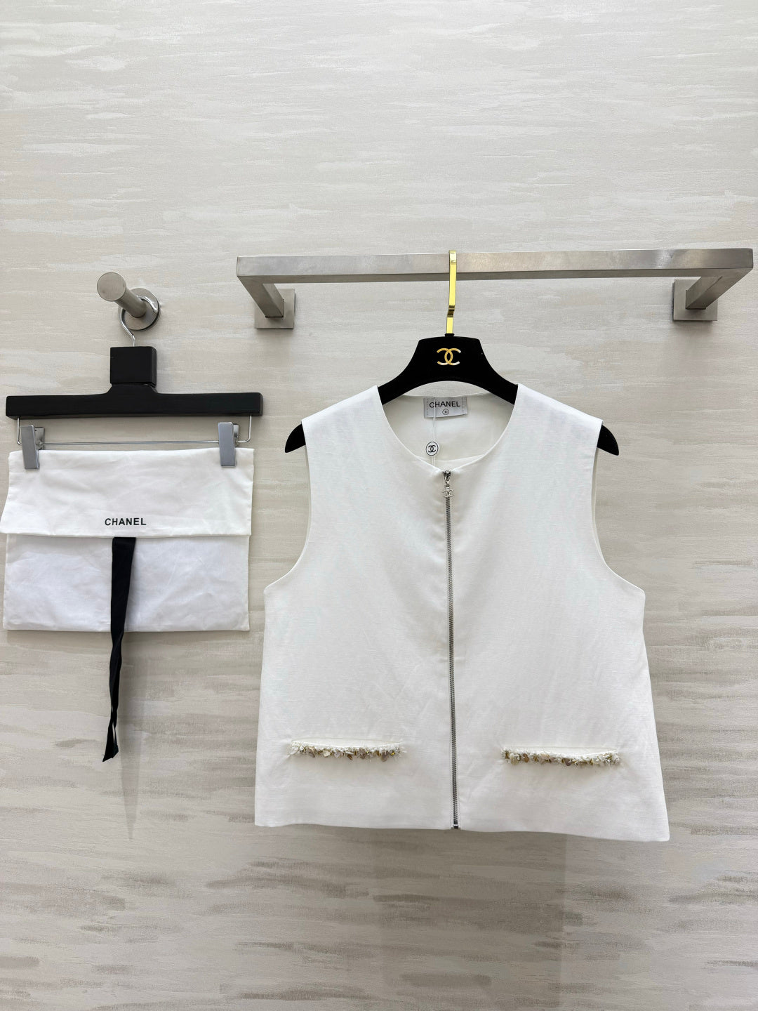 Chanel 2026 Vest Shirt Cotton-Linen 398793