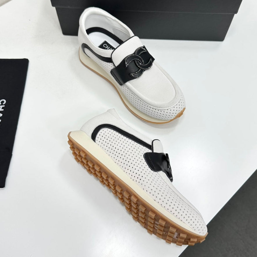 Chanel 2026 Panda Sneakers Suede Cowhide 926338