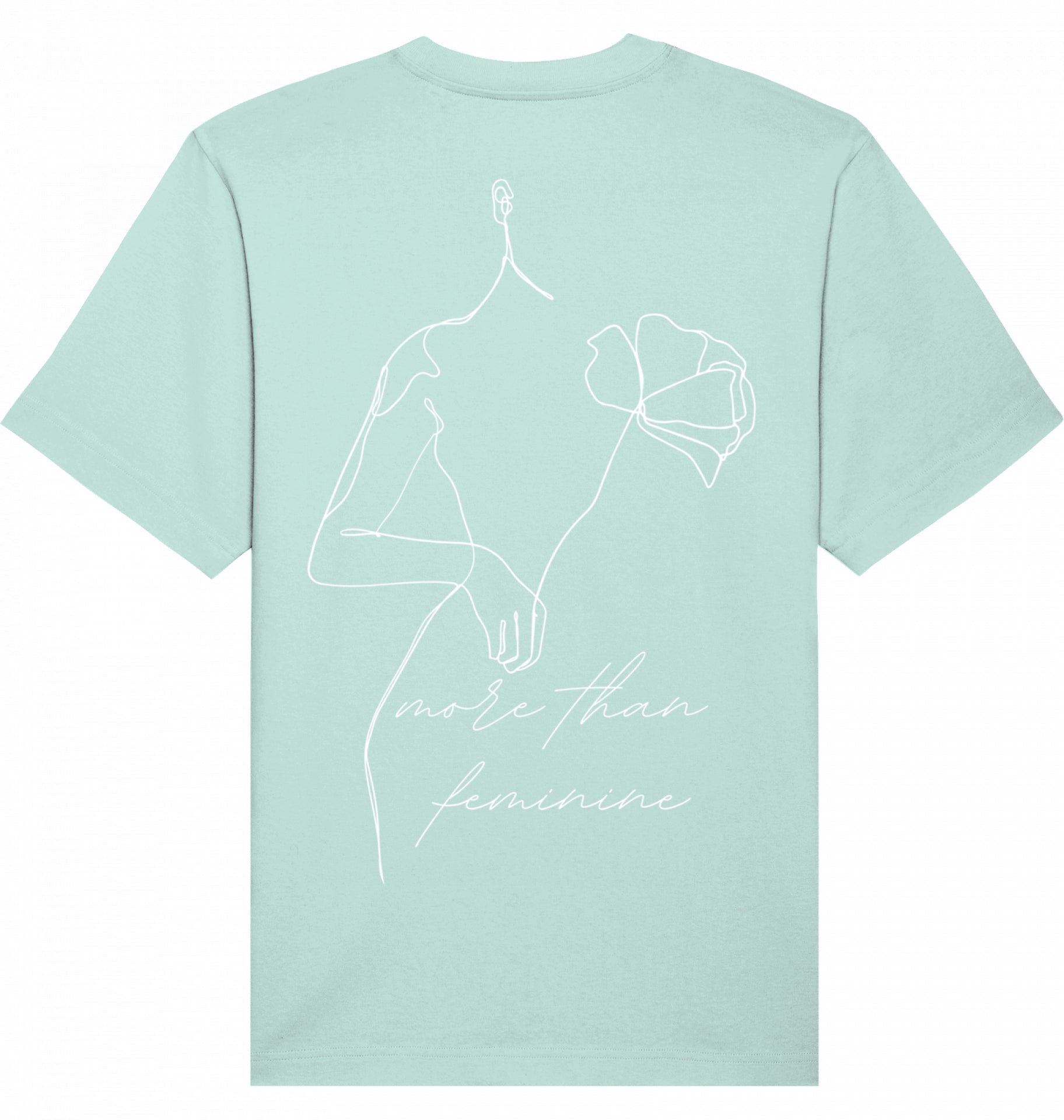 Loungewear More Than Feminine Organic Unisex T-Shirt