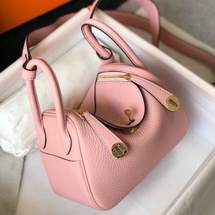 HM Mini Lindy 20cm Clemence Leather