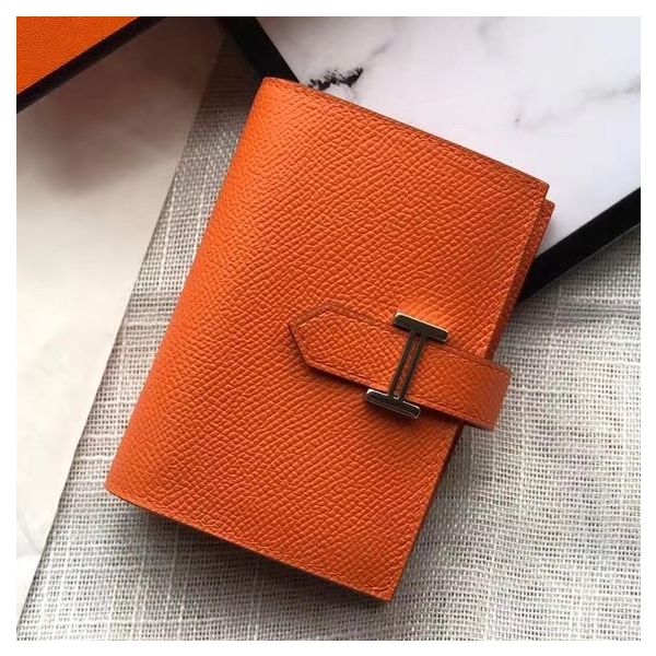 HM Bearn 10cm Mini Wallet In Epsom Leather