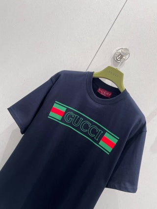 Gucci 25 Print Short Sleeve T-shirt Cotton