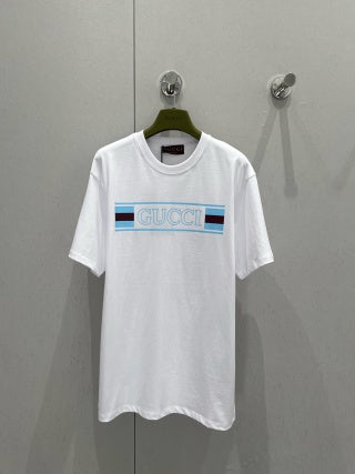 Gucci 25 Print Short Sleeve T-shirt Cotton
