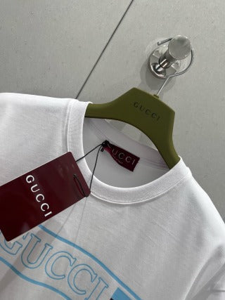 Gucci 25 Print Short Sleeve T-shirt Cotton