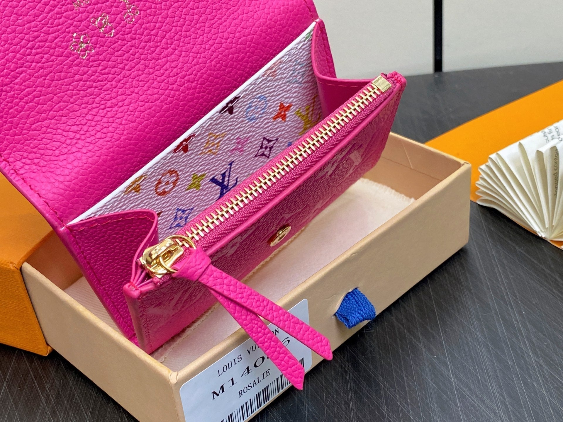 LV x TM Rosalie Coin Perth 11cm Leather 329889